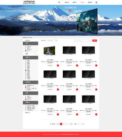 日立品牌網站與網頁設計探索——以Cy濤001在ZCOOL上的作品為例